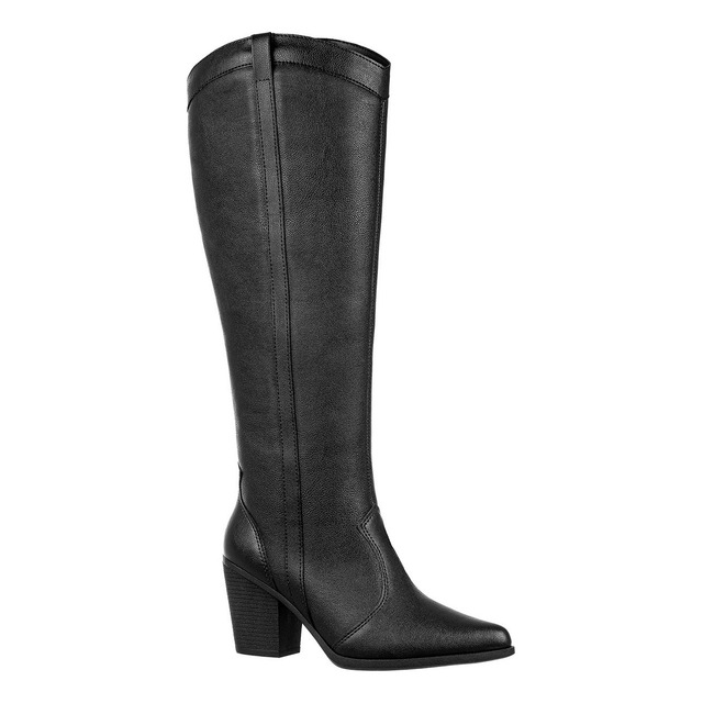 Bota Feminina Western Texana Country Cano Alto Bico Fino Bota Feminina Western Texana Country Cano Alto Bico Fino