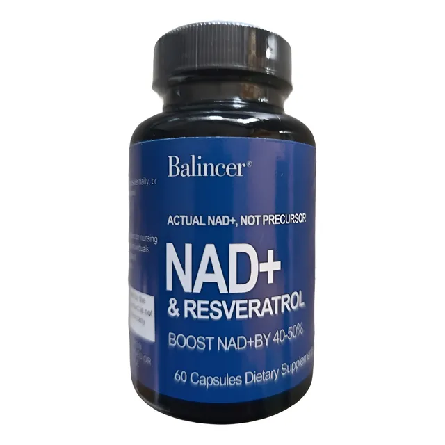 Nad+ & Resveratrol: Antioxidante Avanzado En Cápsulas Sin Sabor