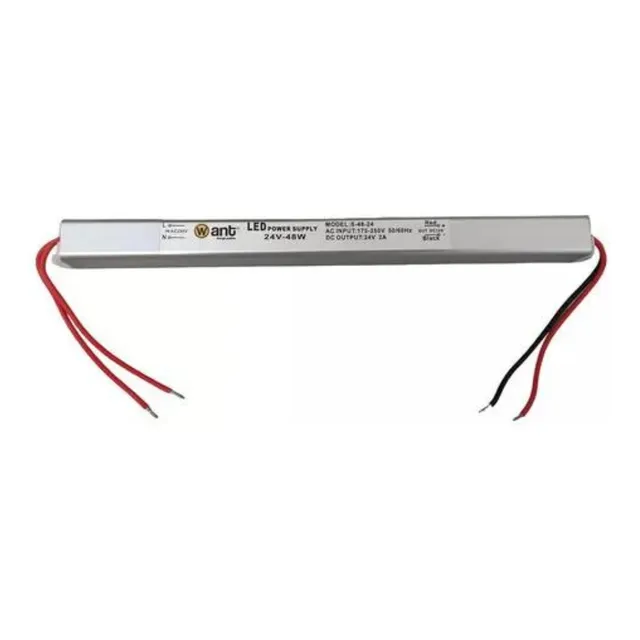 Fuente De Poder Slim 24v 48w Cinta Foco Cámara Switching