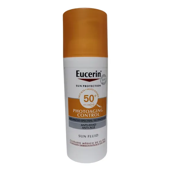 Protector Solar Eucerin Sun Spf50 Fluido Control Fotoenvej.