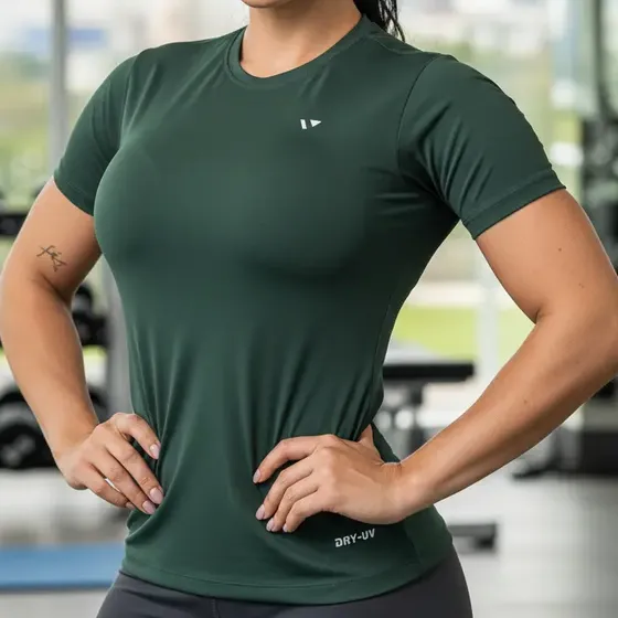 Camisas Térmica Feminina Voker Proteção Uv Dry Fit Academia