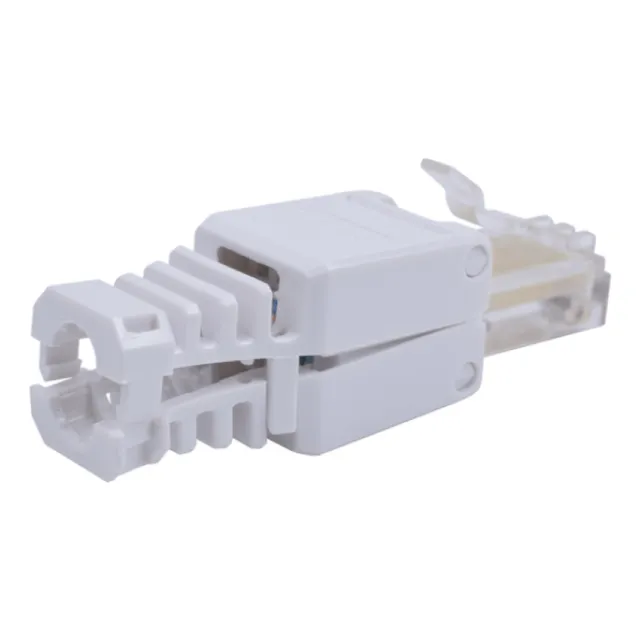Kit 10pzs Plugs Campo Rj45 Para Cable Cat5e Tc5wt Conector