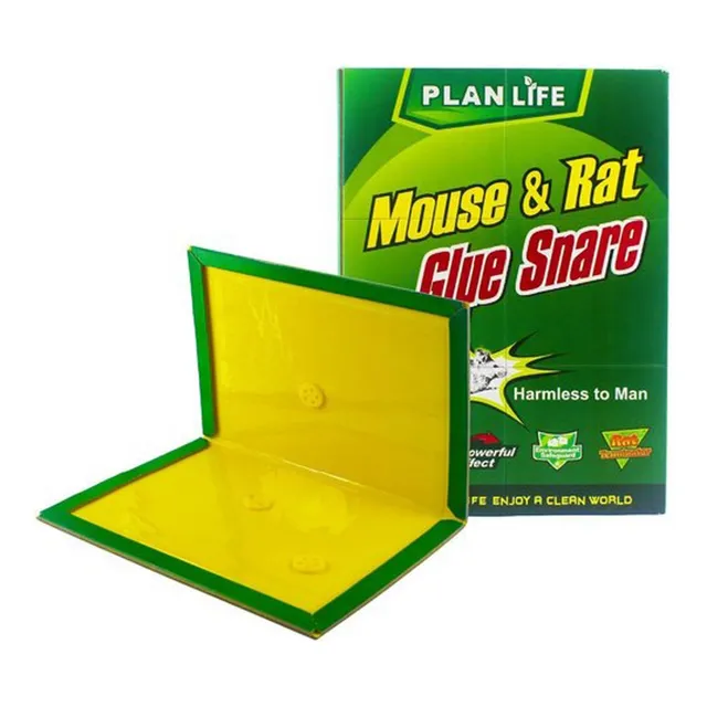 Trampa Para Ratas Y Ratones Adhesiva - 5 Piezas Verde