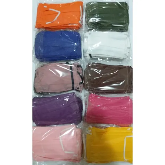 Tapabocas En Material Pop Reutilizable Paquete De 25 Unidad