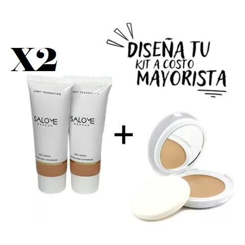 Base Liquida Matte Antiedad Salome Plastico