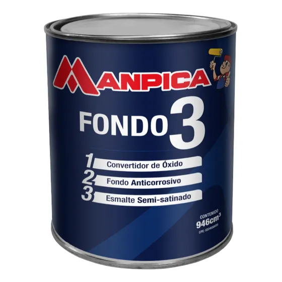 Fondo Herreria Fondo 3 Galón Manpica Cod: 1035106