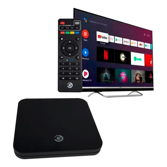 Tv Box Goldtech Elite 16gb 2gb 4k Smart Netflix Wifi Smarttv