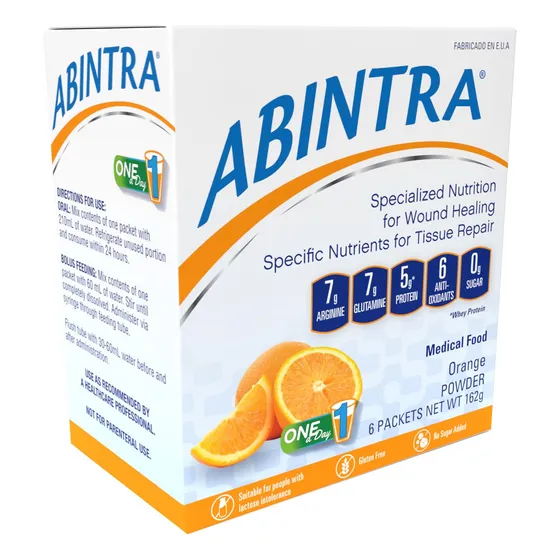 Suplemento Nutricional Abintra Wound Healing 6 Paquetes 27g