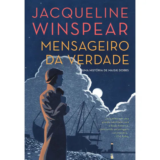 Mensageiro da verdade, de Jacqueline Winspear. Editora ARQUEIRO, capa mole em português, 2023