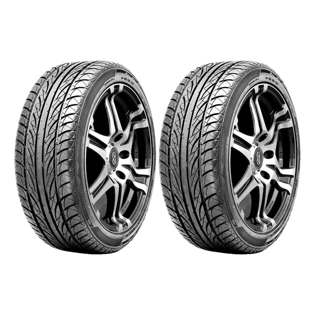 Paquete De 2 Llantas - 205 55 R16 91w Blackhawk Hu01 Vt