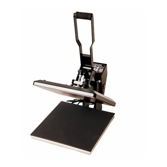Plancha Maquina Sublimación 38x38 Manual Transfer Plana Estampar Playeras Textil Estampadora Textil Personalizado Estampado Profesional Teflonada Garantía 2 Años Color Sublime