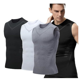 Chaleco Moldeador 3x, Camisas De Compresión Para Hombre Chaleco Moldeador 3x, Camisas De Compresión Para Hombre