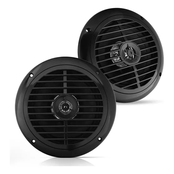 Par De Altavoces Marinos Pyle 16,51 Cm, Resistente Al Agua,