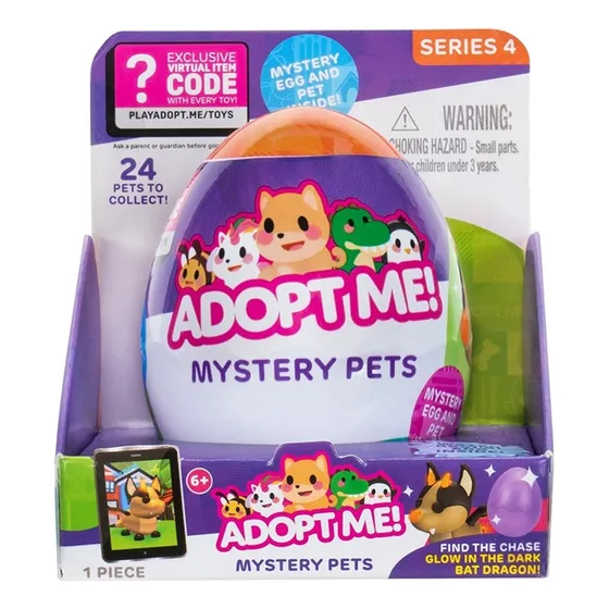 Adopt Me! Mystery Pets Huevo Sorpresa +codigo Serie 4 Roblox