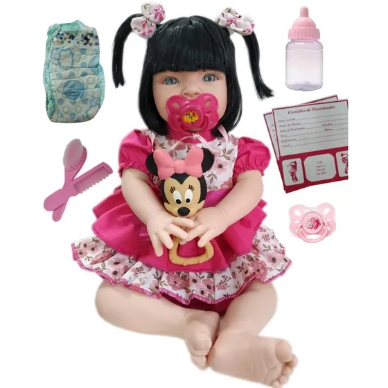 Boneca Tipo Reborn Linda Japonesa! Em Promoção Especial
