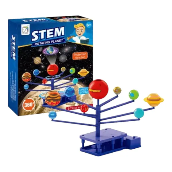 Maqueta Sistema Solar Planetario Kit Armable