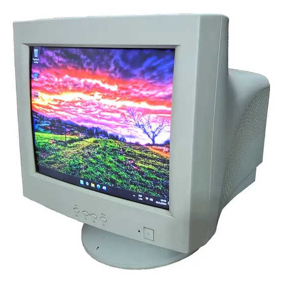 Monitor Samsung Syncmaster 551v 15 Pulgadas Crt Blanco