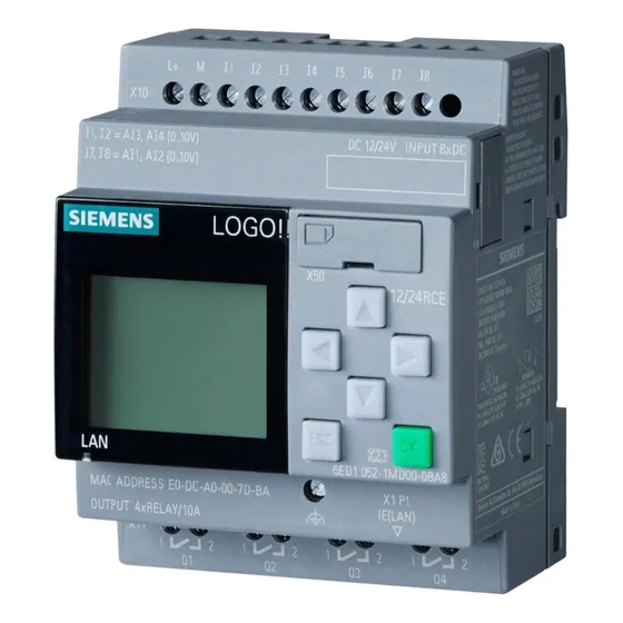 Siemens Logo Plc 12/24rc