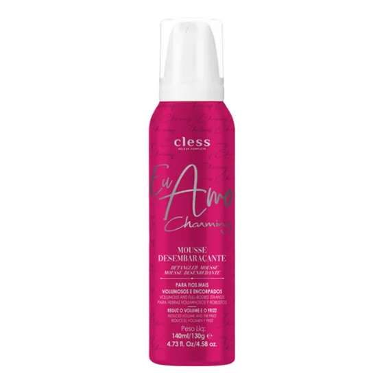 Mousse desembaraçante Eu Amo Charming Cless de 140ml