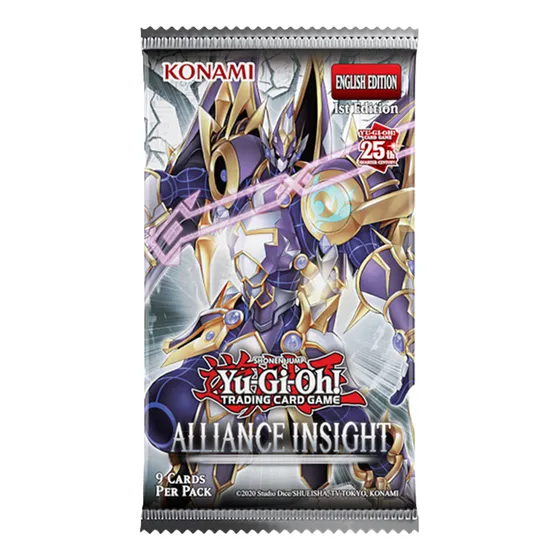 Yu-gi-oh! Alliance Insight - Booster Sobres De Cartas Inglés Booster Inglés