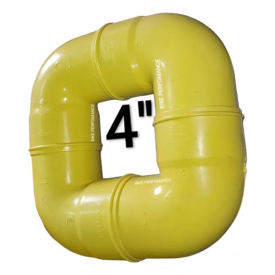 Codo 4 Pulgadas 110 Mm Aguas Servidas 90° A Negras Amarillo