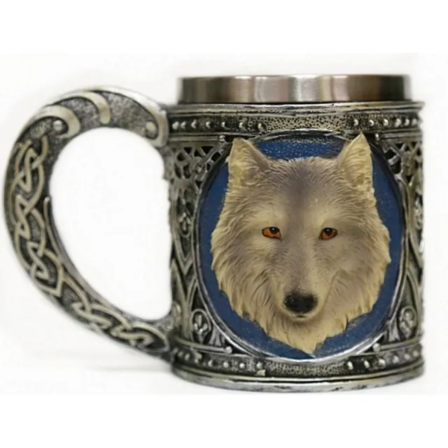 Taza Tazon Lobo Stark Game Of Thrones Mug 400ml 