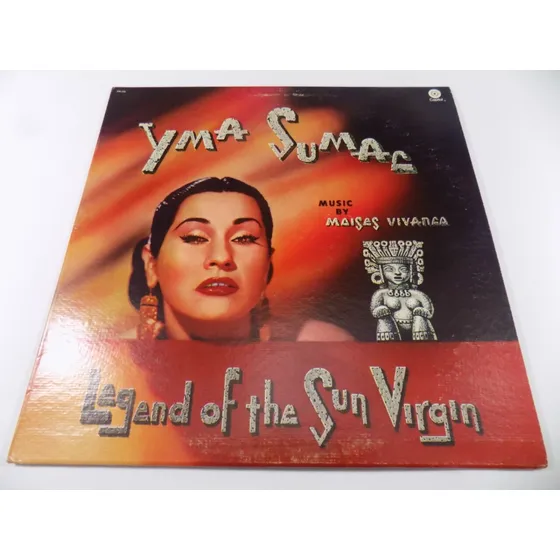 Yma Sumac Legend Of The Sun Virgin Vinilo Lp Usa Latín 1978