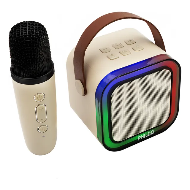 Mini Parlante Karaoke Tws Philco 730w Bluetooth