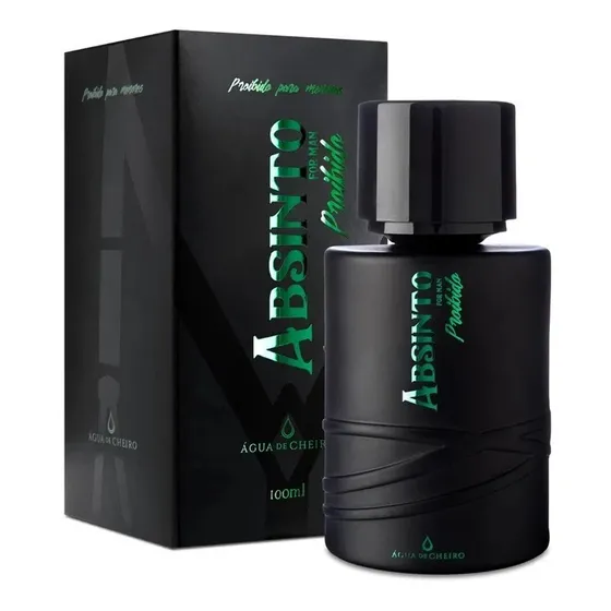 Perfume Absinto Proibido Masculino Colônia Água De Cheiro Volume da unidade 100 mL