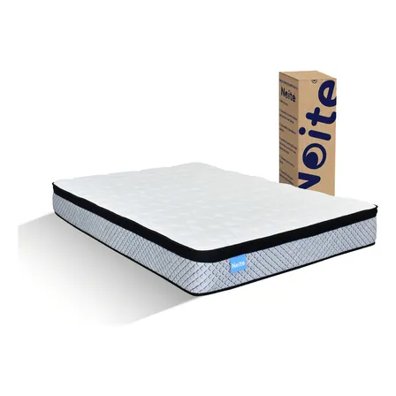 Colchón King Size Noite Plus Memory Adapt 20 Cm De Altura Gris