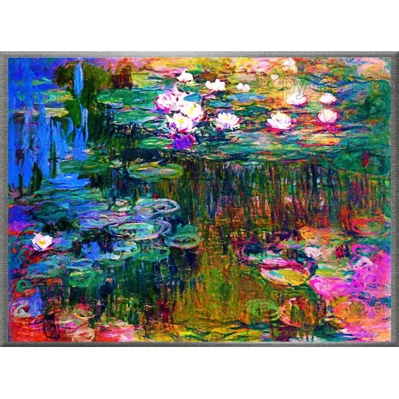 Cuadro Nenúfares Lirios De Agua De Claude Monet - Año 1903