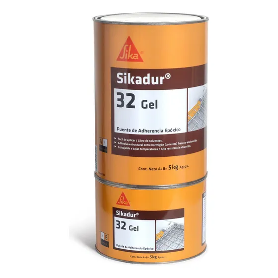 Puente De Adherencia Para Hormigón Sika Sikadur-32 Gel X5kg