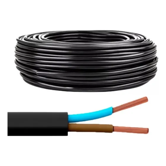 Cabo Pp 2x2,5mm (2 Vias) Rolo C/ 50m P/ Extensões Elétricas