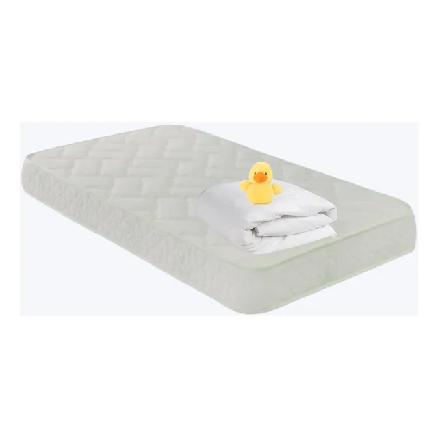 Colchón Para Corral De Bebé  130 X 70 + Protector Antifluido