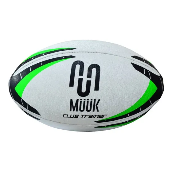 Balon De Rugby Club Trainer #5 Muuk Color Blanco