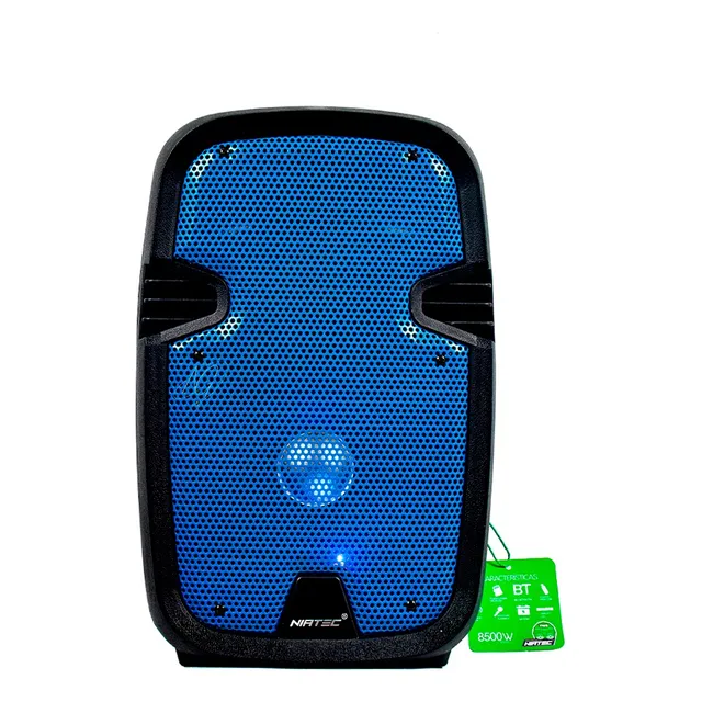 Parlante Cabina Recargable 8 Niatec Nt-pb13 Bluetoot Tws Usb
