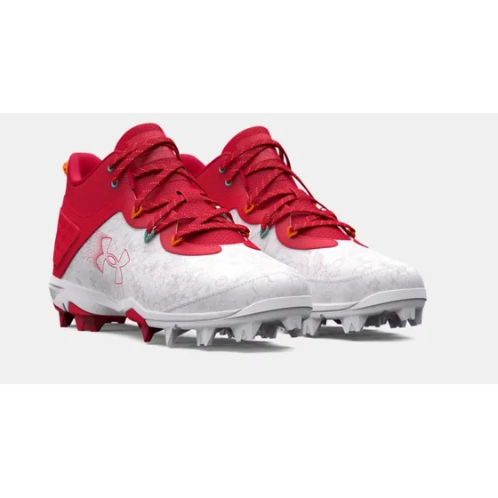 Taquetes/spikes Beisbol/softball Under Armour Harper 8 Rojo