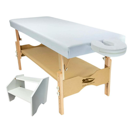 Maca Fixa Spa 80cm Larg + Escada Massagem Estética Tatuagem Maca Fixa Spa 80cm Larg + Escada Massagem Estética Tatuagem