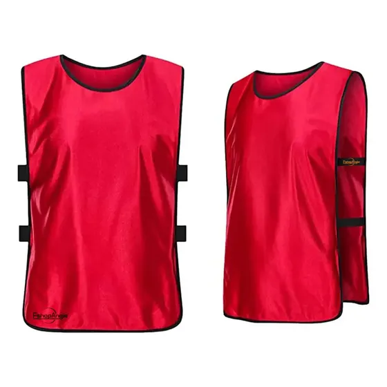 Peto Deportivo EshopAngie Rojo Talla L para Equipo - Pack de 10 Unidades
