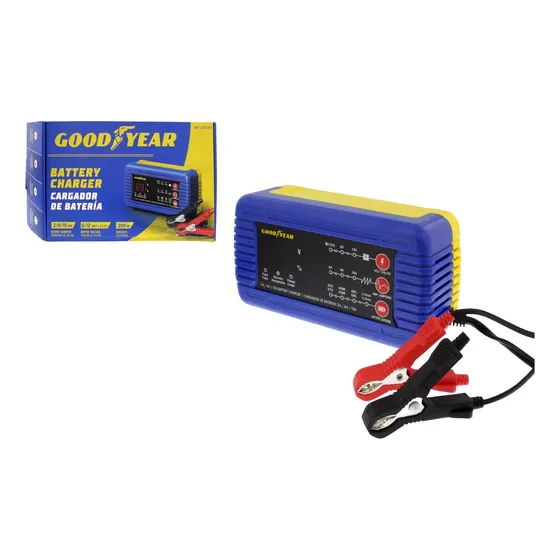 Cargador De Baterías Inteligente Goodyear