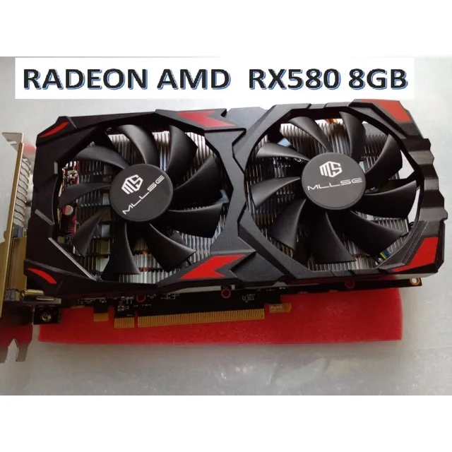 Tarjetas Video Gráfica Amd Rx 580 8gb Original 256 Bit Gddr5