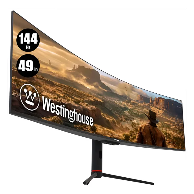 Monitor De Juegos Curvado 49 Pulgadas 144 Hz 3840 X 1080