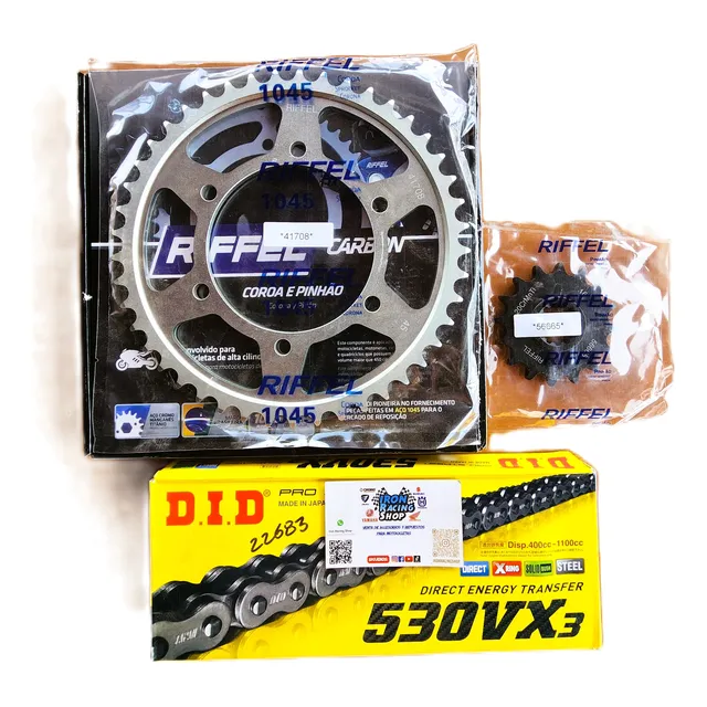 Kit De Arrastre Yamaha Mt09 / Tracer 900 | Riffel + Did 530
