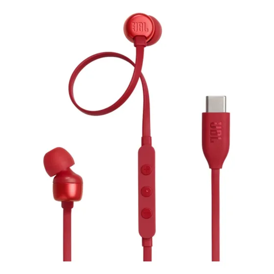Audífono Jbl Tune 310c Usb-c In Ear Blanco Con Micrófono