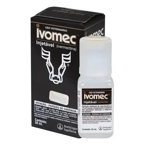 Ivomec 50 Boehringer Ingelheim Antipulgas E Carrapatos