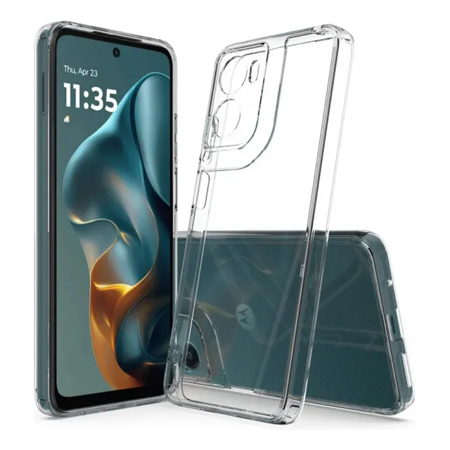 Funda Celular Transparente Antigolpes Para Motorola E15