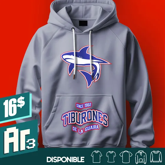 Sueter Algodón, Leones Del Caracas, Magallanes, Tiburones +