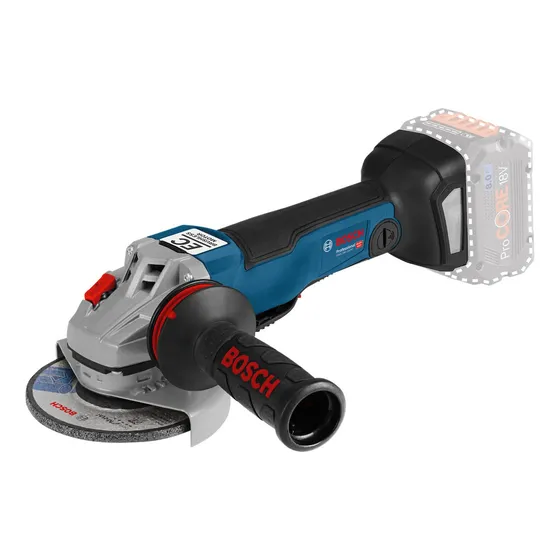 Amoladora Esmeril Bosch De 5'' Gws 18v-10 Pc Sin Bat Color Azul