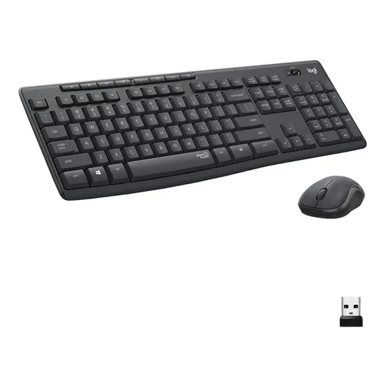 Combo Teclado Mouse Español Logitech Mk295
