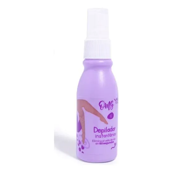 Depilador Instantáneo En Spray Omg 60ml Original